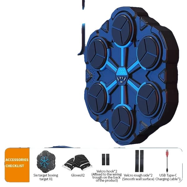 Smart Boxing Træner, Bluetooth-forbindelse, USB-opladning,YH 3670 Bluetooth