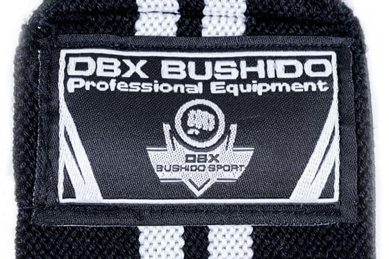 DBX Bushido Elastic Wrist Supports - Rannetuet ja Stabilisaattorit Mustavalkoiset