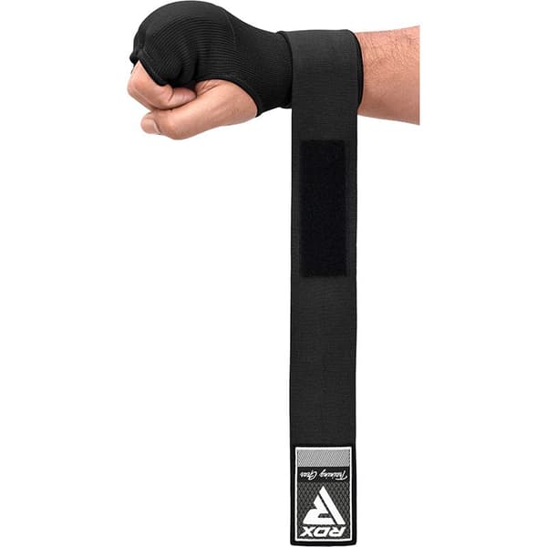 RDX Boksebandager Gel Wraps Inderhandsker Sort M