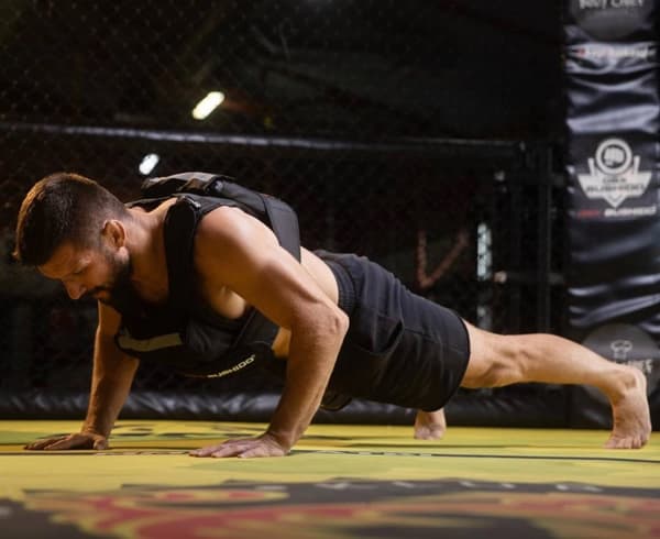 DBX Bushido 20kg viktad träningsväst