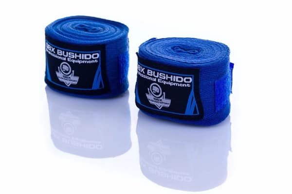 DBX Bushido Boxningsbandage 4 Meter Blå