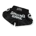 Miniatyrbild 6 av 7: Ground Game Muay Thai Shorts "Skullz" Svart L