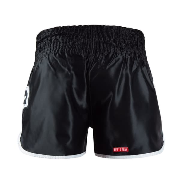 Ground Game Muay Thai Shorts "Skullz" Svart L