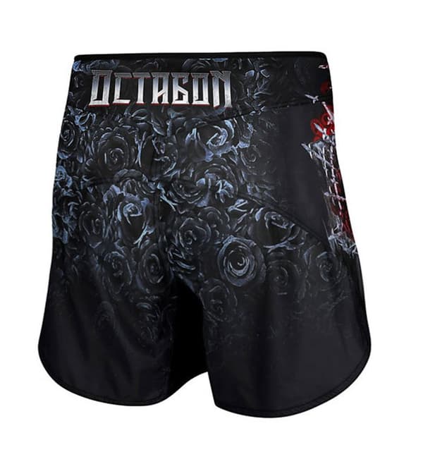 Octagon Shortsit MMA Shortsit Santa Muerte L
