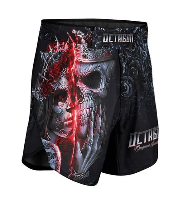 Octagon Shortsit MMA Shortsit Santa Muerte L