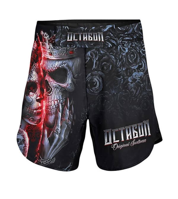 Octagon Shorts MMA Shorts Santa Muerte L