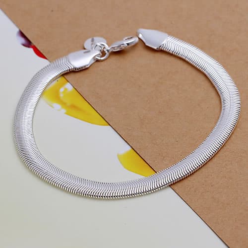 Armband Ormlänk pläterad i 925 Sterlingsilver