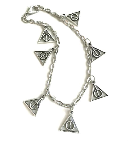 Bracelet - Deathly Hallows - Harry Potter - 3 Chain lengths
