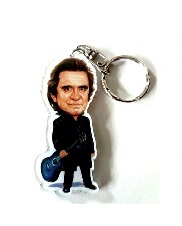 Keychain: Johnny Cash