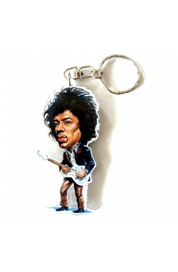 Keychain: Jimi Hendrix