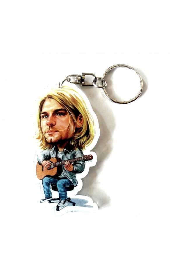 Keychain: Nirvana -Kurt Cobain