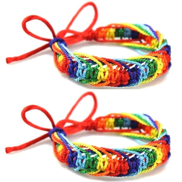 Bracelet - Rainbow - LGBT - 2-pack