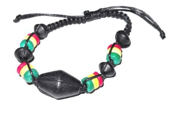 Rasta armbånd - perler