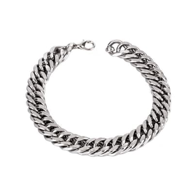 Kedja armband Pansarlänk rostfritt stål 316L
