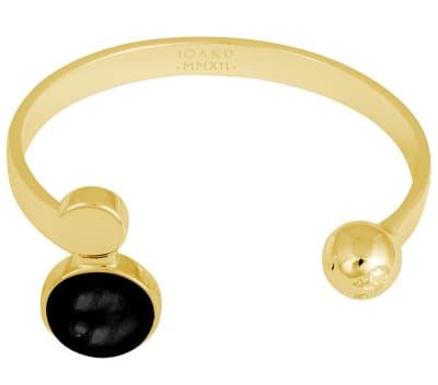 Ioaku - Armband Moon Guld Svart