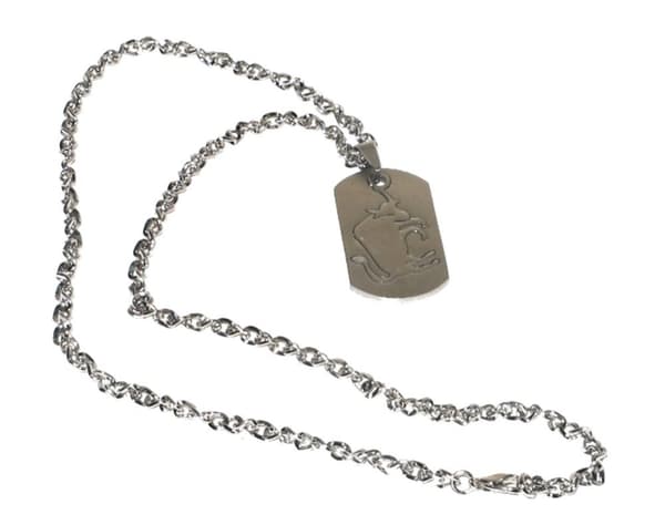 Bull Dog Tag halskæde
