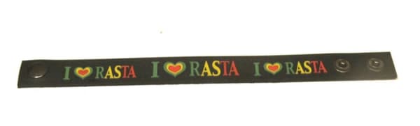 Armbånd I Love Rasta