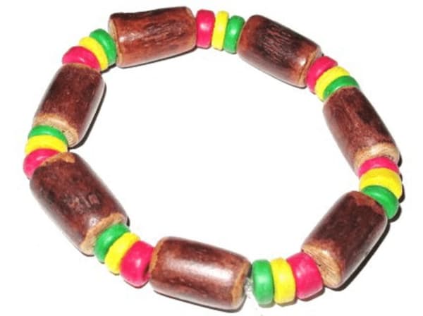 Rasta armbånd - Perler