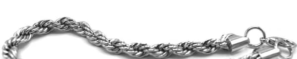 Silverfärgad Kedjearmband