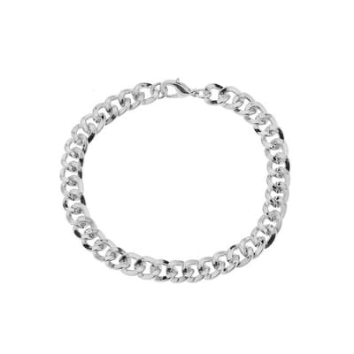 Tjock Kedja i Silver Herrarmband Länk Armband