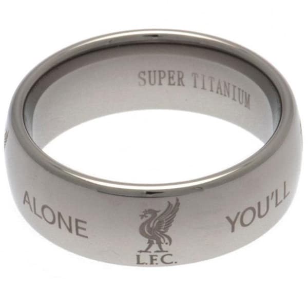 Liverpool FC Super Titanium Ring Titanium S