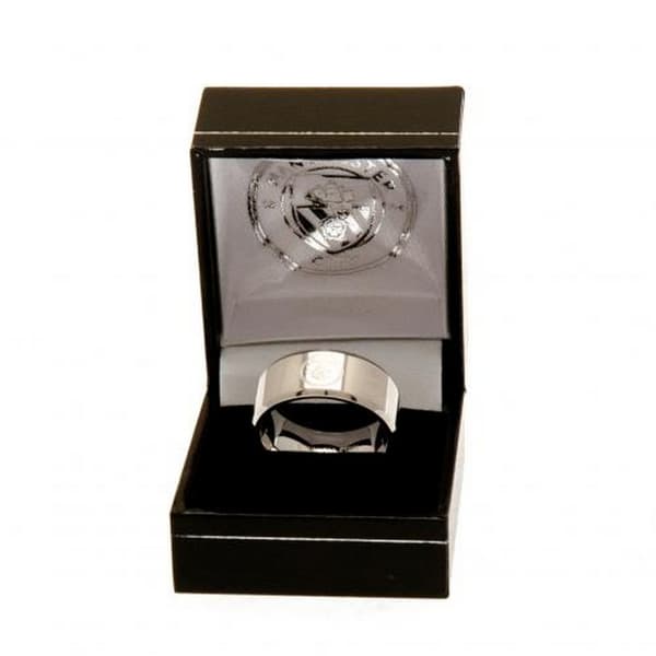 Manchester City FC Crest Band Ring