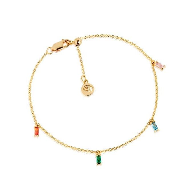 Sif Jakobs - Armband Princess Baugette Guld Mix