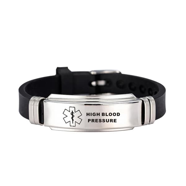 Medisinsk advarsel ID armbånd High blood pressure