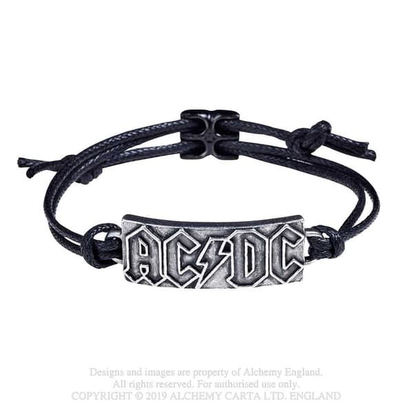 Bracelet: AC/DC Lightning Logo