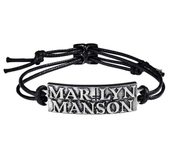 Bracelet: Marilyn Manson - Logo