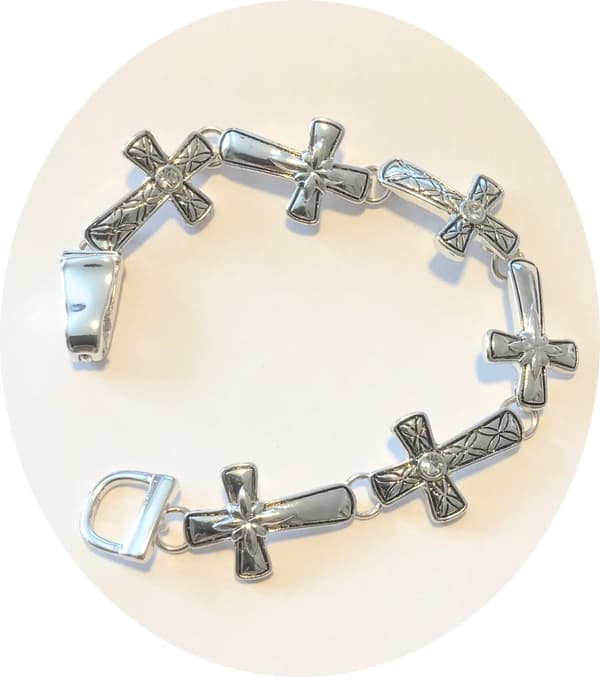 coolt armband många kors 19 cm