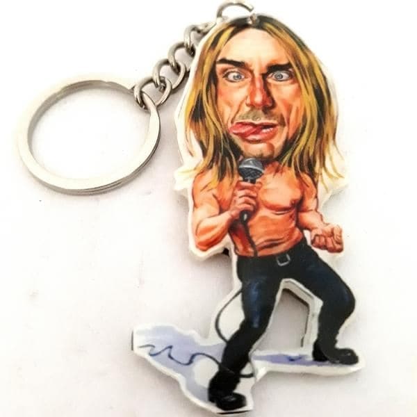 Keychain: Iggy Pop