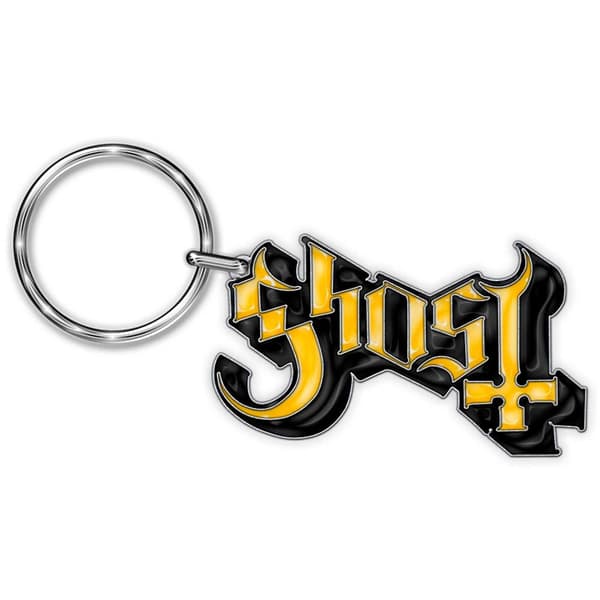 Ghost Keychain: Logo (Die-cast Relief)