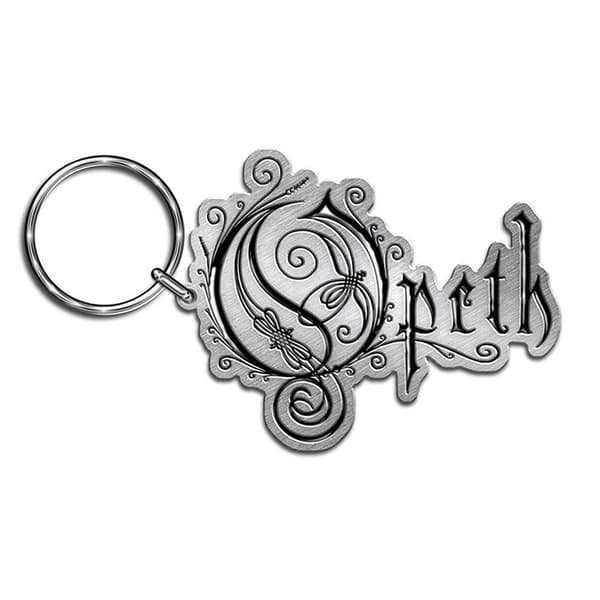 Opeth Keychain: Logo (Die-cast Relief)