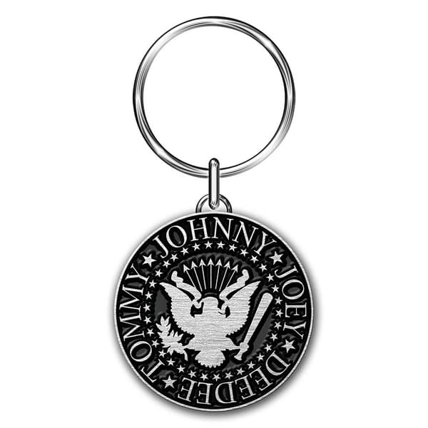Ramones Keychain: Classic Seal (Die-cast Relief)