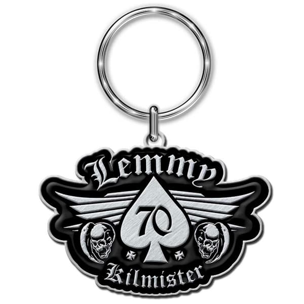 Lemmy Keychain: 70 (Die-cast Relief)