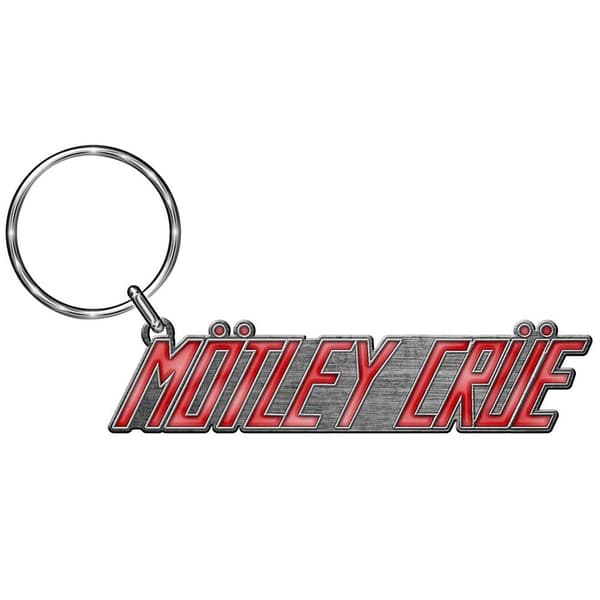 Motley Crue Keychain: Logo (Die-cast Relief)