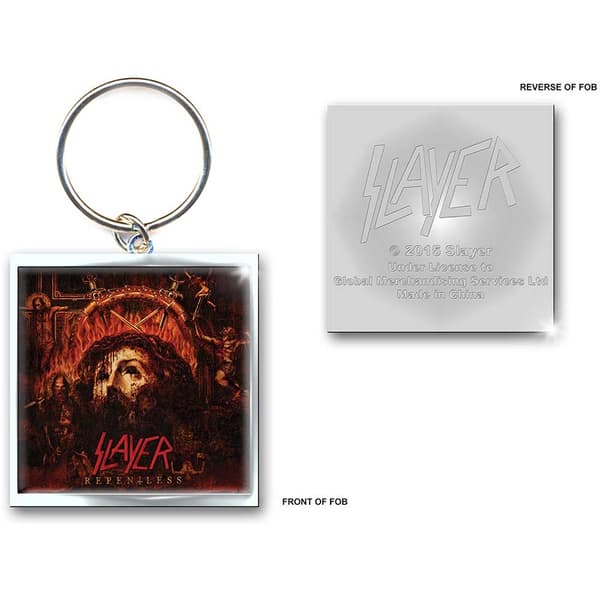 Slayer Keychain: Repentless (Photo-print)