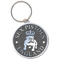 Miniatyrbild 2 av 2: The Sex Pistols Keychain: Bull Dog (Enamel In-fill)