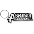 Miniatyrbild 2 av 2: Asking Alexandria Keychain: Logo (Enamel In-fill)
