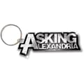 Miniatyrbild 1 av 2: Asking Alexandria Keychain: Logo (Enamel In-fill)