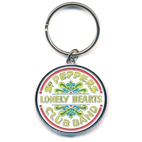 The Beatles Keychain: Sgt Pepper (Enamel In-fill)
