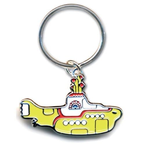 The Beatles Keychain: Yellow Submarine (Enamel In-fill)