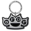 Miniatyrbild 1 av 2: Five Finger Death Punch Keychain: Knuckles (Enamel In-fill)