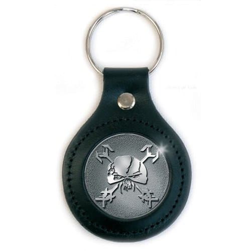 Iron Maiden Keychain: Final Frontier Icon (Leather Fob)