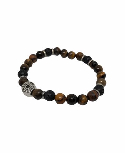 Armband bruna pärlor