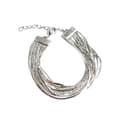 Miniatyrbild 4 av 6: Armband Silverpläterad med förlängning