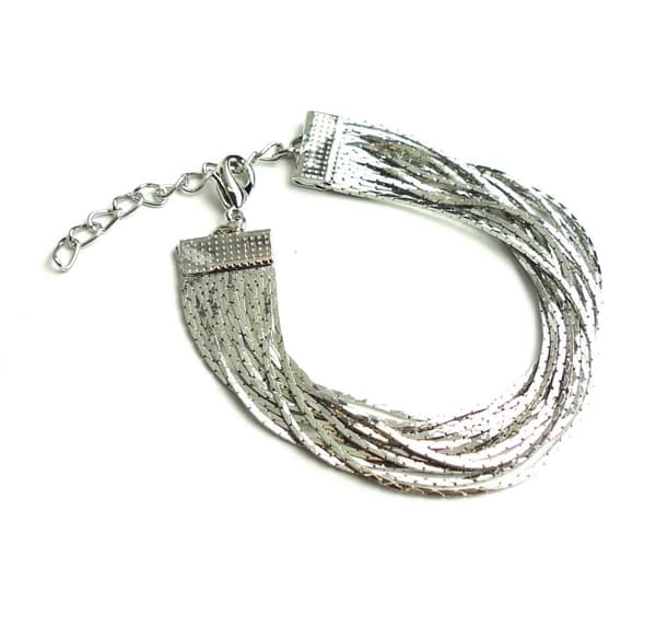 Armband Silverpläterad med förlängning