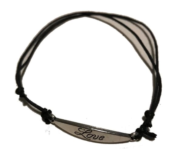 1 st armband fotlänk love