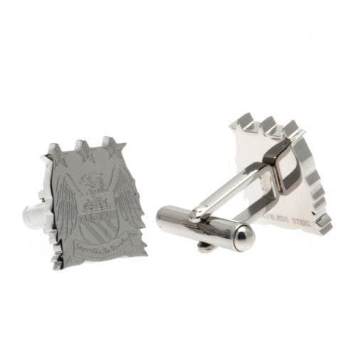 Manchester City F.C. Crest Manschettknappar i rostfritt stål